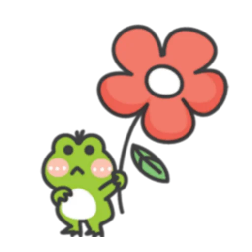 🐸 Стикер «PIGPIG & GuaGua Prt.1-2 (FULL) [英文]» для Telegram
