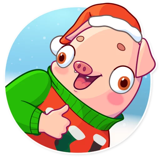 👍 Стикер «Mr. Piggy» для Telegram