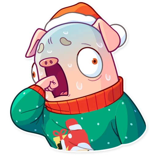 😨 Стикер «Mr. Piggy» для Telegram