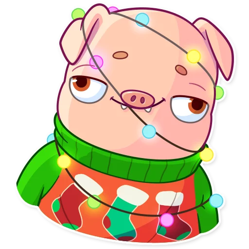🥴 Стикер «Mr. Piggy» для Telegram