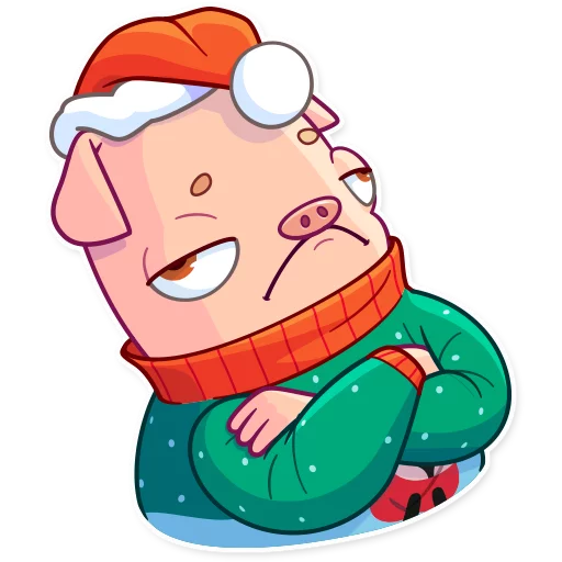 ☹️ Стикер «Mr. Piggy» для Telegram