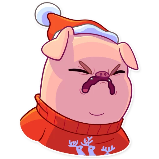 😩 Стикер «Mr. Piggy» для Telegram