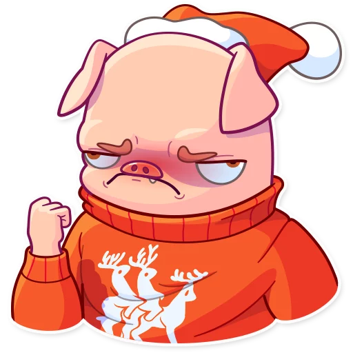 😤 Стикер «Mr. Piggy» для Telegram