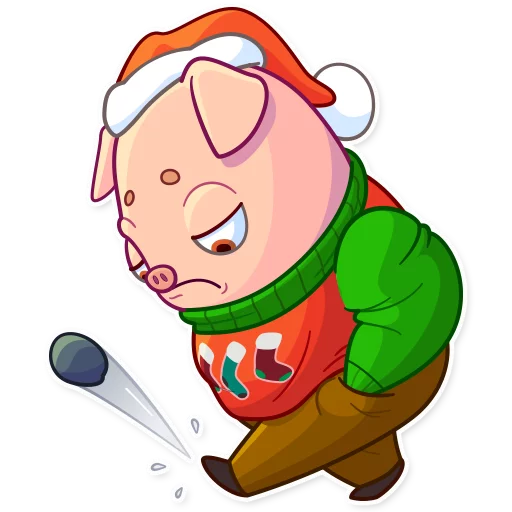 😔 Стикер «Mr. Piggy» для Telegram