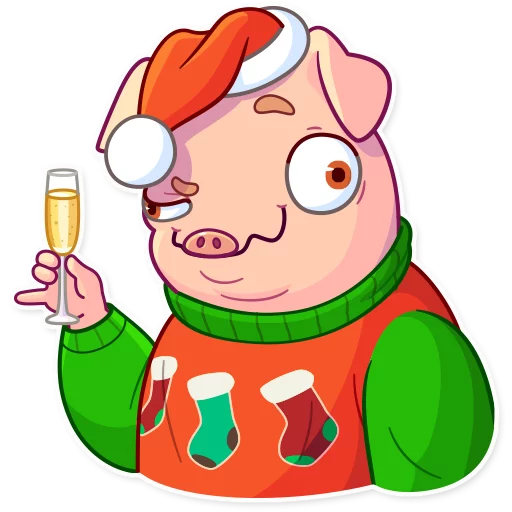 🥴 Стикер «Mr. Piggy» для Telegram