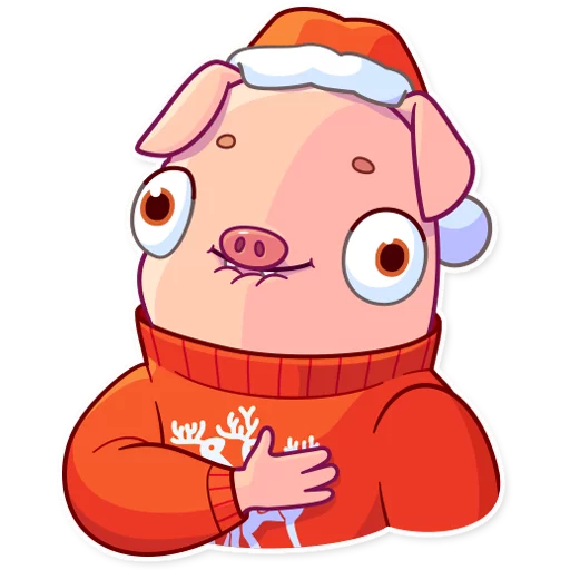 ❤️ Стикер «Mr. Piggy» для Telegram