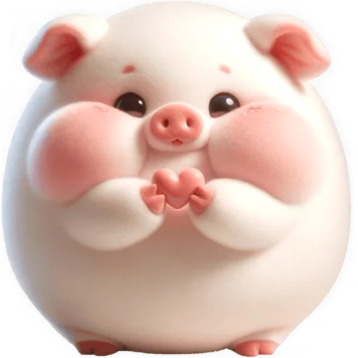🫶 Стикер «Свинка Пипка» для Telegram