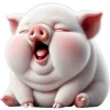 🥱 Эмодзи «Свинка Пипка» для Telegram