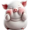 ☺️ Эмодзи «Свинка Пипка» для Telegram