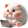 💻 Эмодзи «Свинка Пипка» для Telegram