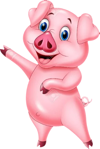 🐷 Стикер «Piggylee» для Telegram