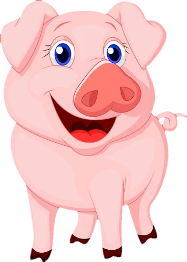 🐷 Стикер «Piggylee» для Telegram