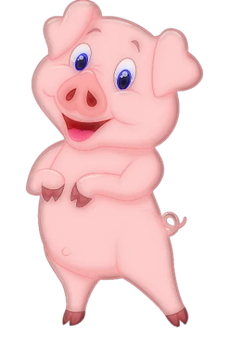 🐷 Стикер «Piggylee» для Telegram