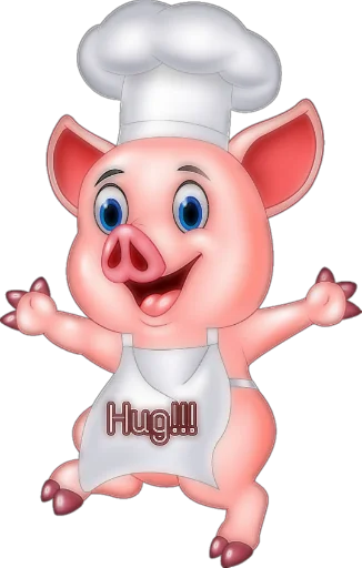 🐷 Стикер «Piggylee» для Telegram