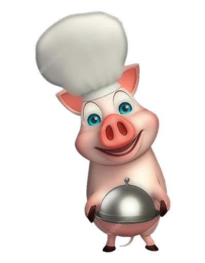 🐷 Стикер «Piggylee» для Telegram