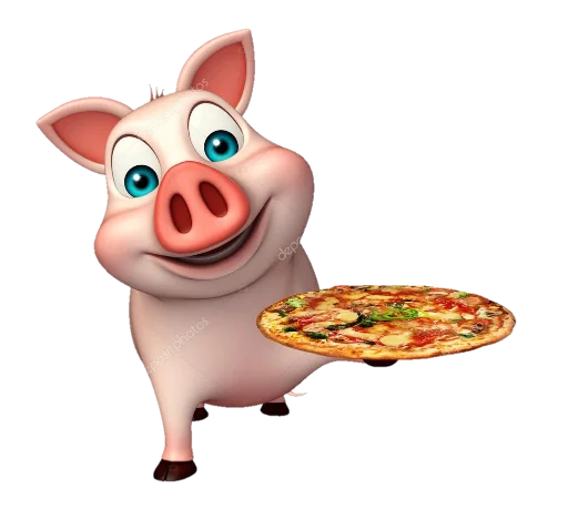🐷 Стикер «Piggylee» для Telegram