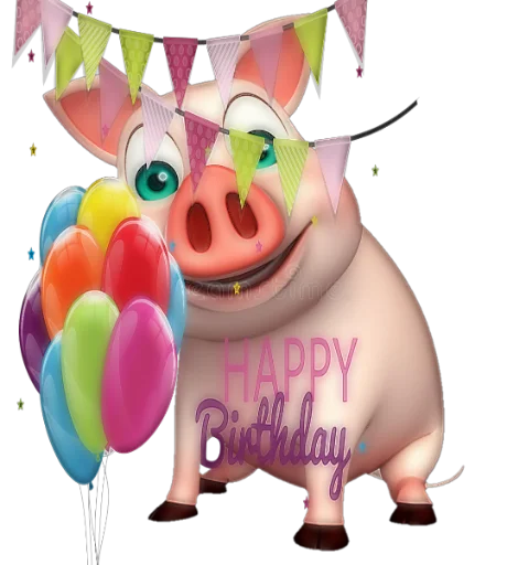 🐷 Стикер «Piggylee» для Telegram