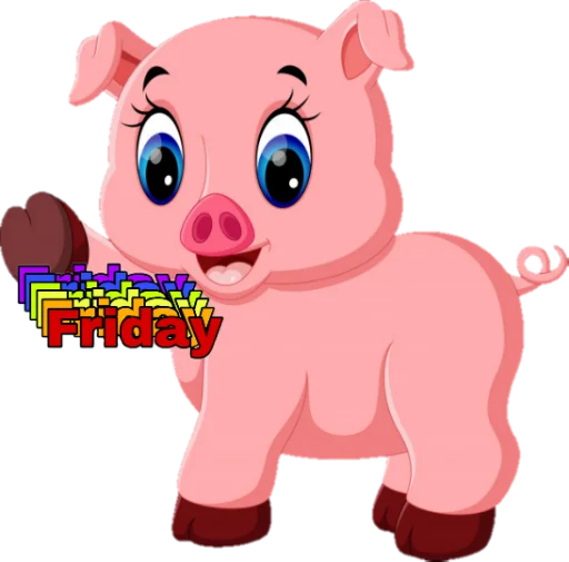 🐷 Стикер «Piggylee» для Telegram