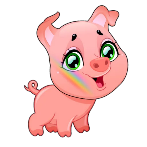 🐷 Стикер «Piggylee» для Telegram