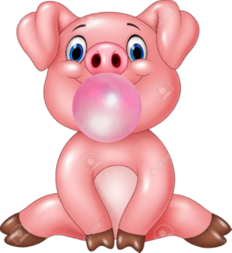 🐷 Стикер «Piggylee» для Telegram