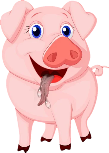 🐷 Стикер «Piggylee» для Telegram