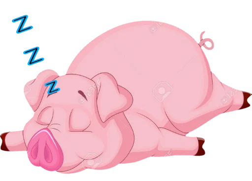 🐷 Стикер «Piggylee» для Telegram