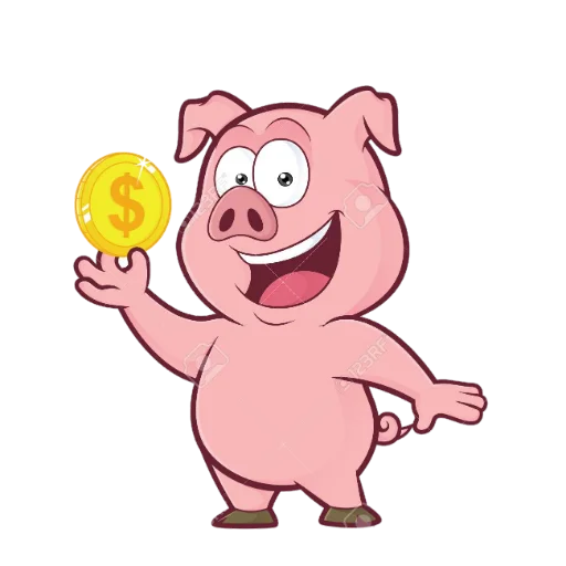 🐷 Стикер «Piggylee» для Telegram