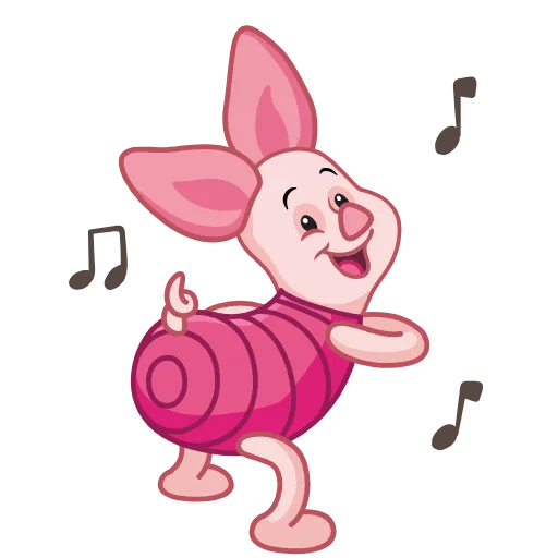 🕺 Эмодзи «Piglet» для Telegram