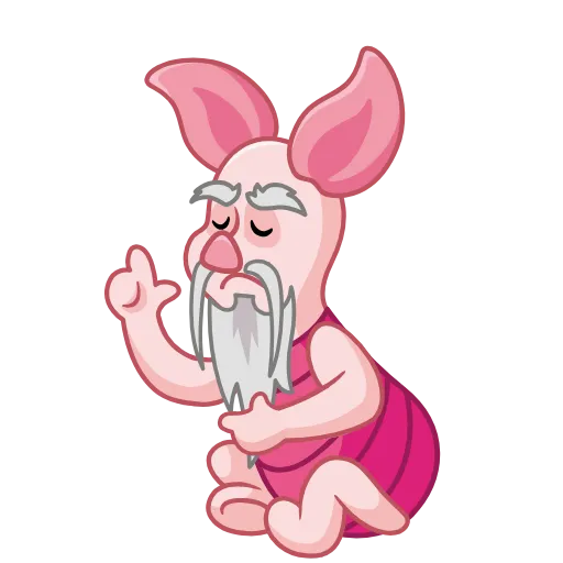 🧐 Эмодзи «Piglet» для Telegram