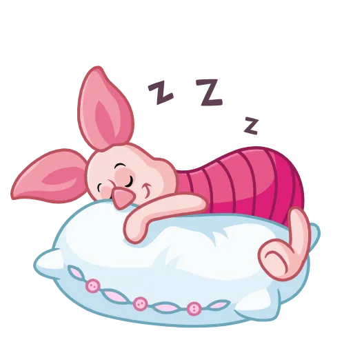 😴 Эмодзи «Piglet» для Telegram