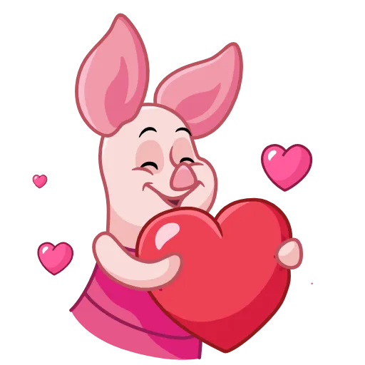 🥰 Эмодзи «Piglet» для Telegram