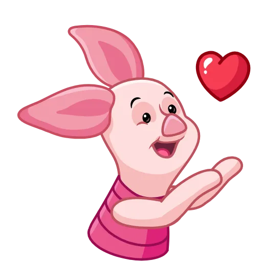 😘 Стикер «Piglet» для Telegram