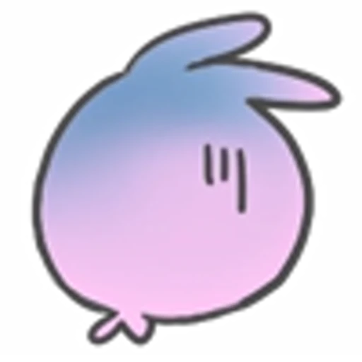 😒 Эмодзи «Pig Rabbit Walrus» для Telegram