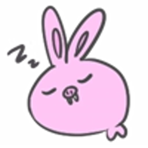 😴 Эмодзи «Pig Rabbit Walrus» для Telegram