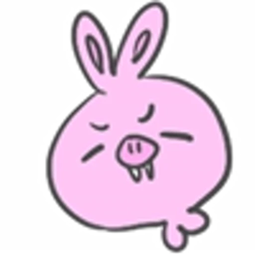 😠 Эмодзи «Pig Rabbit Walrus» для Telegram