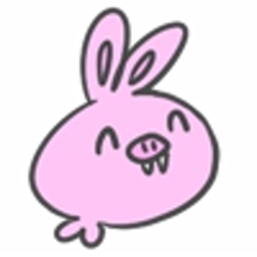 😌 Эмодзи «Pig Rabbit Walrus» для Telegram