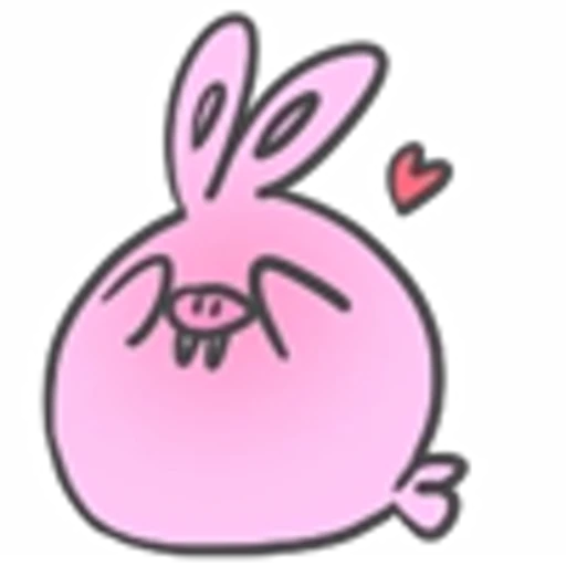 🤭 Эмодзи «Pig Rabbit Walrus» для Telegram