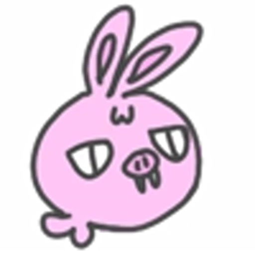🙂 Эмодзи «Pig Rabbit Walrus» для Telegram
