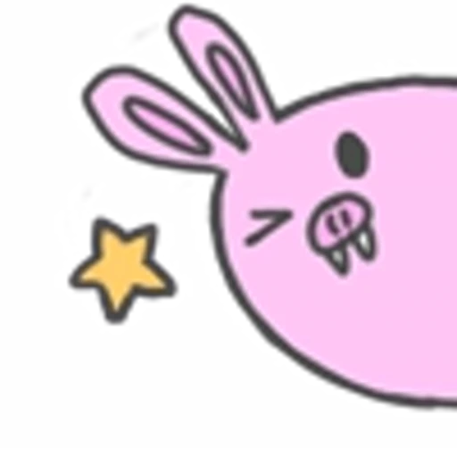 😉 Эмодзи «Pig Rabbit Walrus» для Telegram