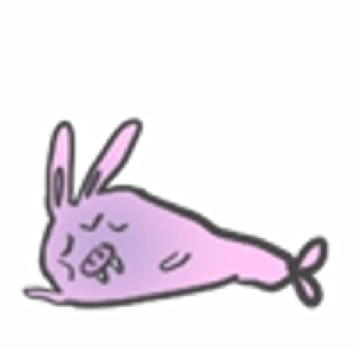 😵 Эмодзи «Pig Rabbit Walrus» для Telegram