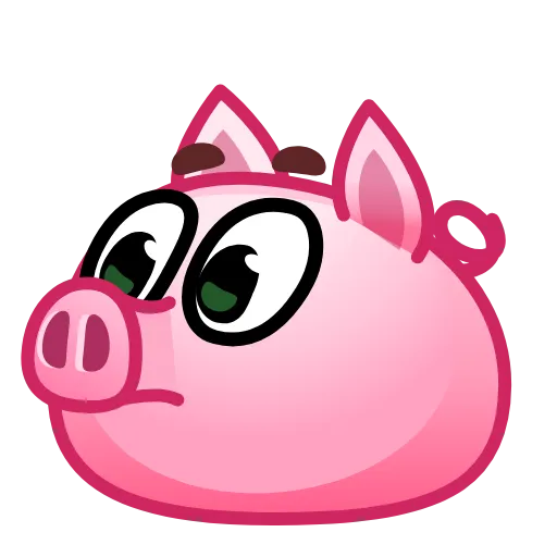 🏃‍♂️ Стикер «Pig stickers» для Telegram