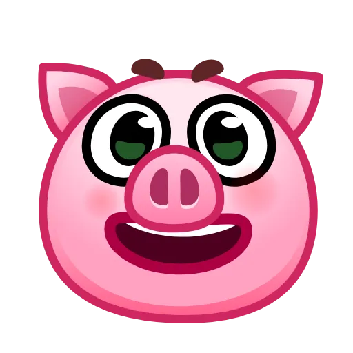 😏 Стикер «Pig stickers» для Telegram