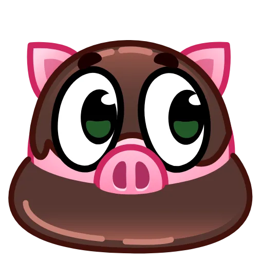 👀 Стикер «Pig stickers» для Telegram