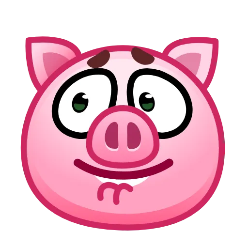 🥲 Стикер «Pig stickers» для Telegram