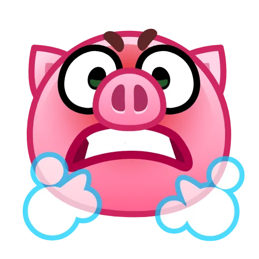 🤬 Стикер «Pig stickers» для Telegram