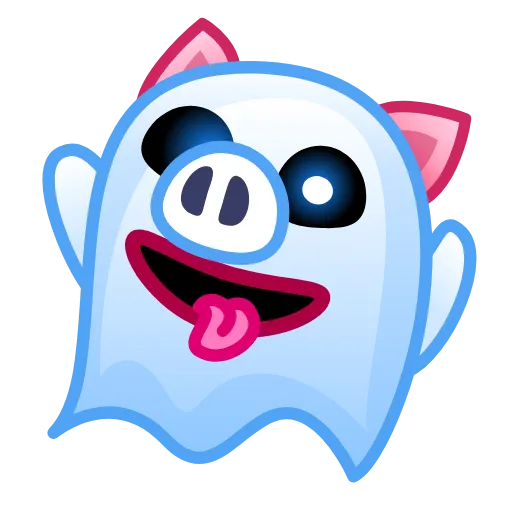 👻 Стикер «Pig stickers» для Telegram