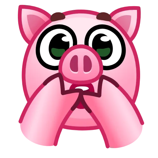 🙊 Стикер «Pig stickers» для Telegram