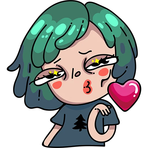 ❤️ Стикер «pihta» для Telegram