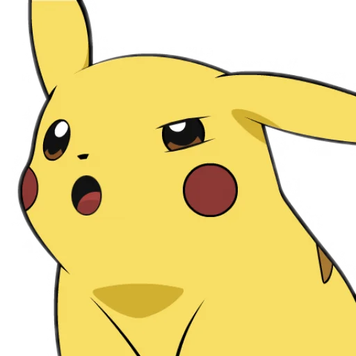 🤨 Стикер «Pikachu Faces» для Telegram