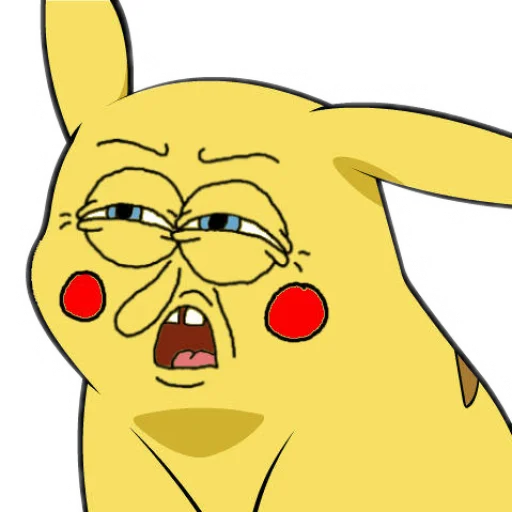 🤔 Стикер «Pikachu Faces» для Telegram